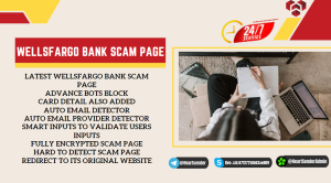 Wells Fargo Online Bank Scam Page